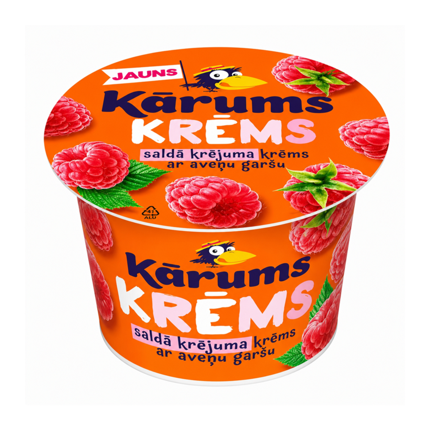 KARUMS Cream Dessert with Raspberry, 150g