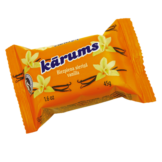 KARUMS Vanilla Cheesecake Bar Chocolate Glazed, 45g