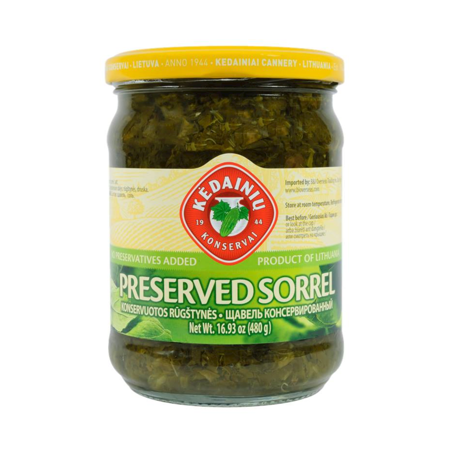 KEDAINIU Preserved Sorrel 500g