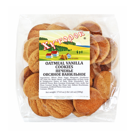 KHUTOROK Oatmeal Cookies, 500g
