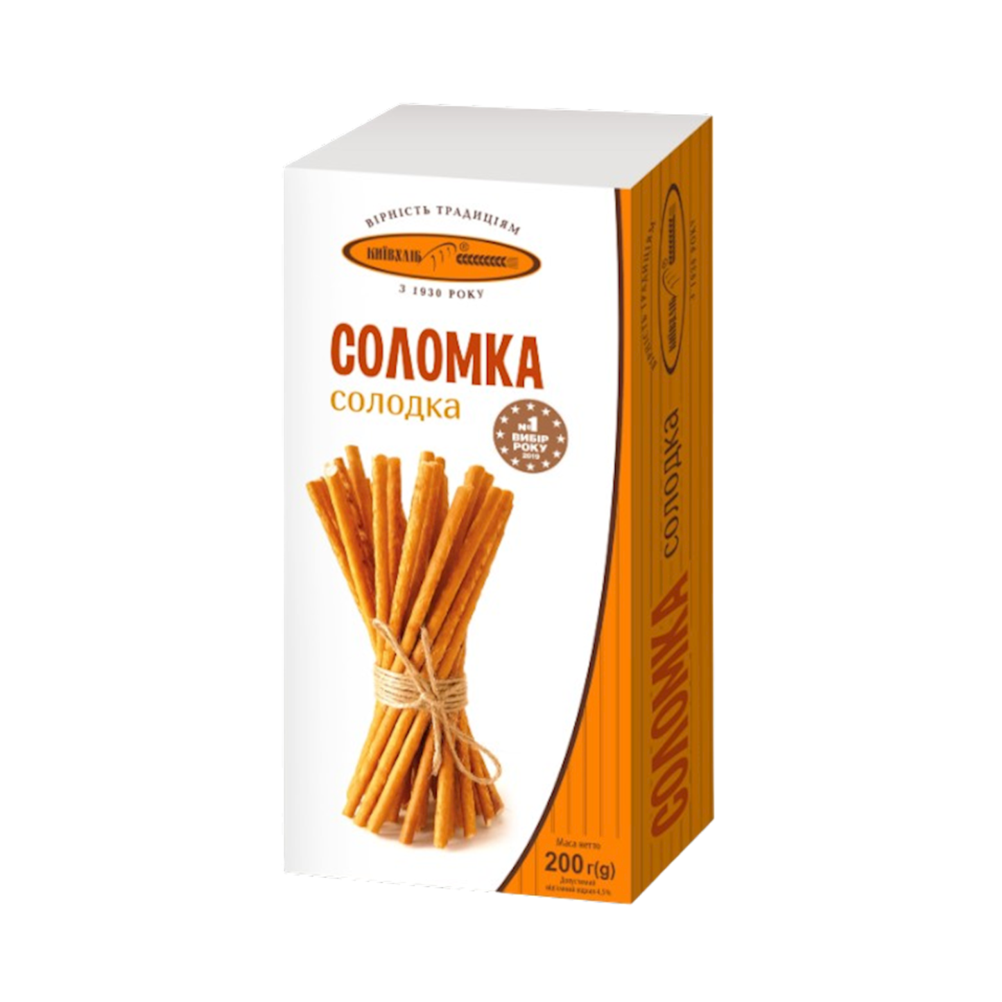 KIEV HLEB Solomka Sweet Bread Sticks, 200g