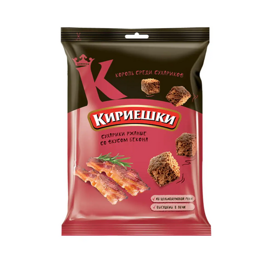KIRIESHKI Sukhariki Bacon 40g