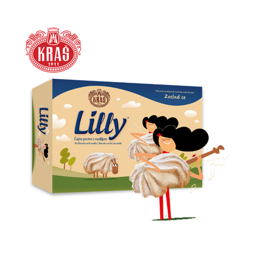 KRAS Lilly Vanilla Cookies , 220g