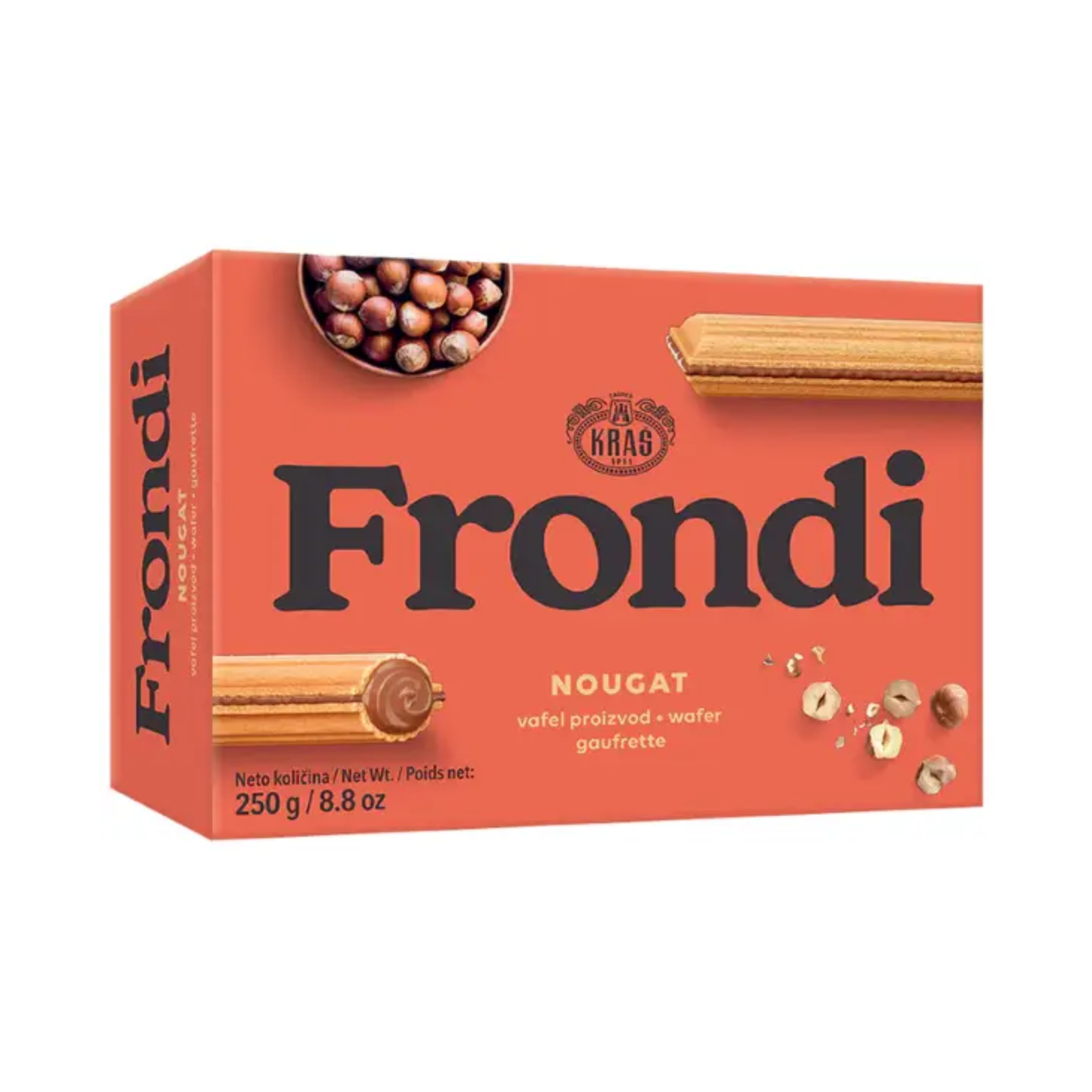 KRAS Wafers Frondi Nougat, 250g