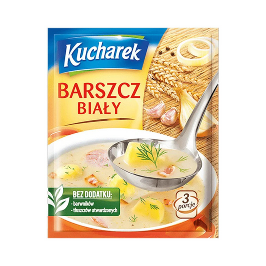 KUCHAREK Barszcz Bialy White Borsch Soup Mix 40g