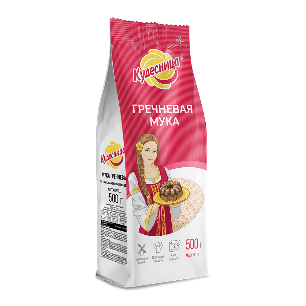 KUDESNITSA Buckwheat Flour, 500g