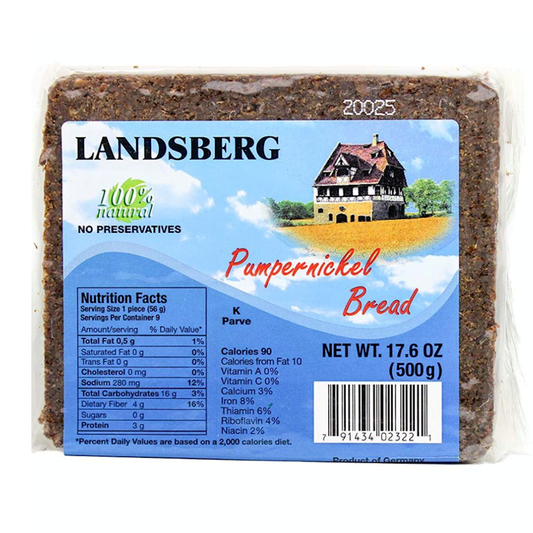 LANDSBERG Pumpernickel Bread, 500g