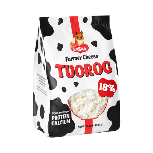 LASKA Farmer Cheese 18%, 330g