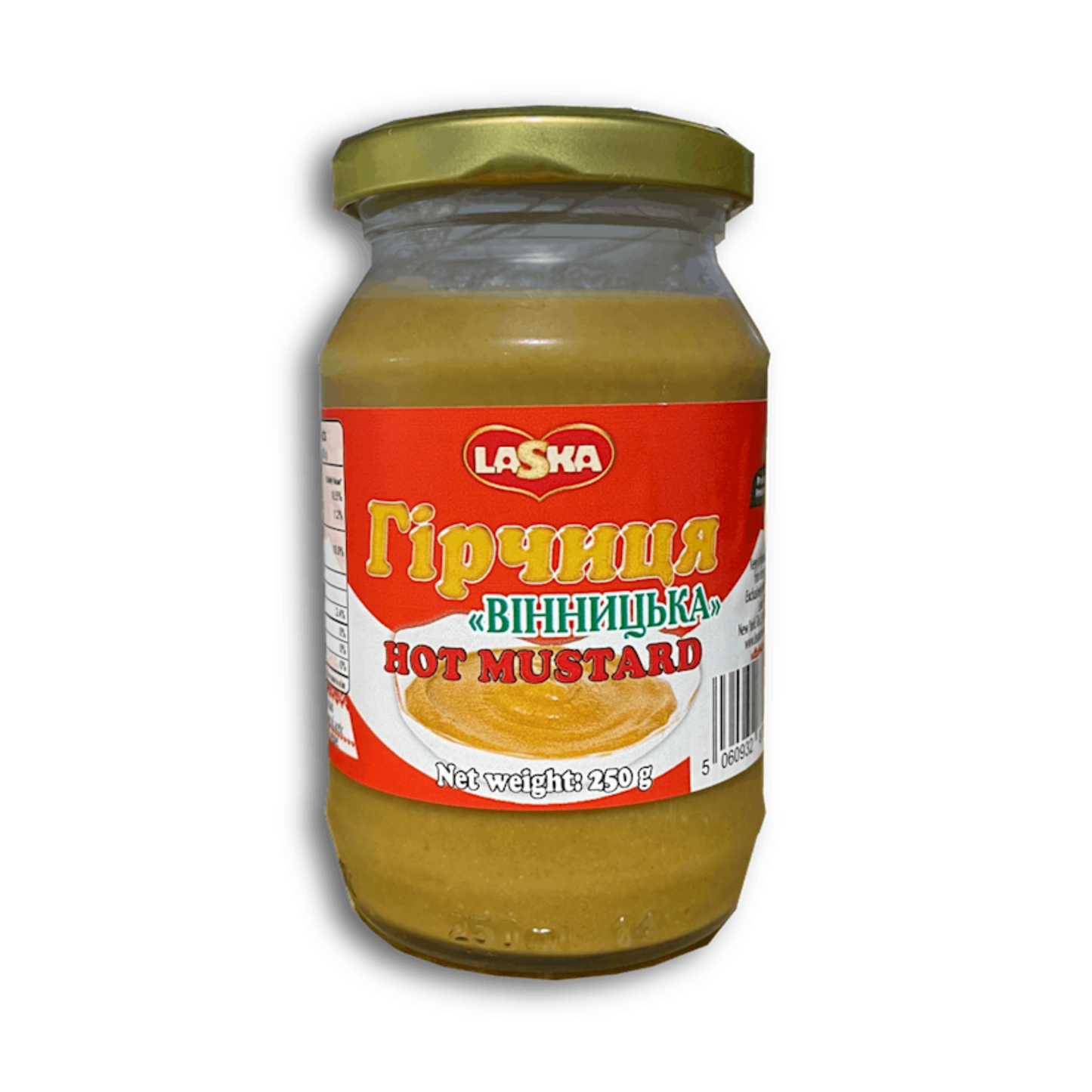 LASKA Mustard Vinnitska, 250g