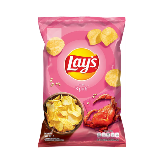 LAY'S Potato Chips Crab, 140g