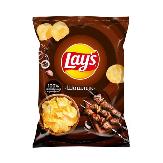 LAY'S Potato Chips Shishkabab, 140g