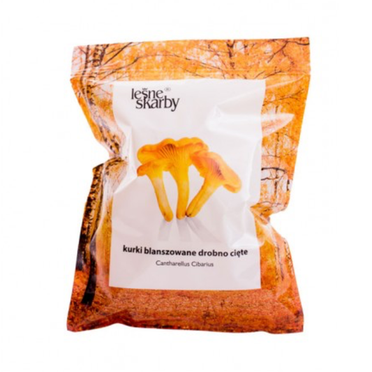 LESNE SKARBY Chanterelle Mushrooms Frozen, 400g