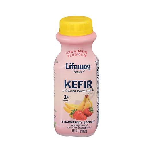 LIFEWAY Kefir Strawberry Banana 237ml
