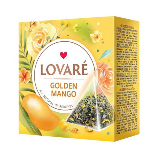 LOVARE Tea (3D) Green Golden Mango 15bags