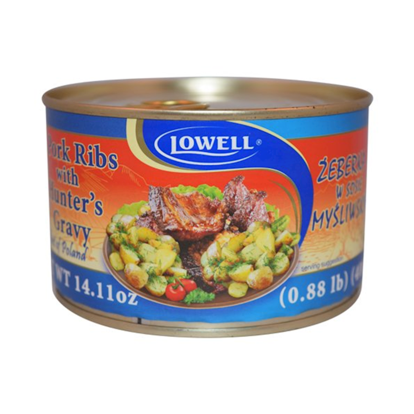 LOWELL Pork Ribs with Cabbage, 400g