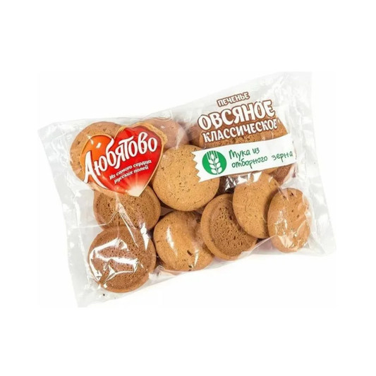 LUBYATOVO Oatmeal Cookies Classic, 500g