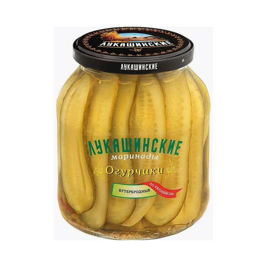 LUKASHINO Buterbrodnye Pickles Europain Style, 670g
