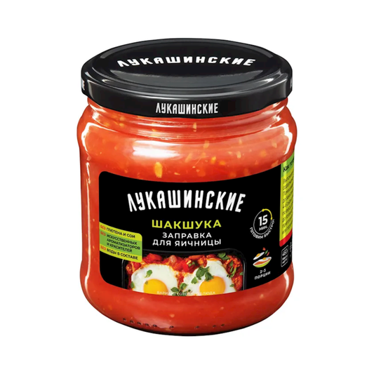 LUKASHINO Zapravka for Scrambled Eggs Shakshuka, 460g