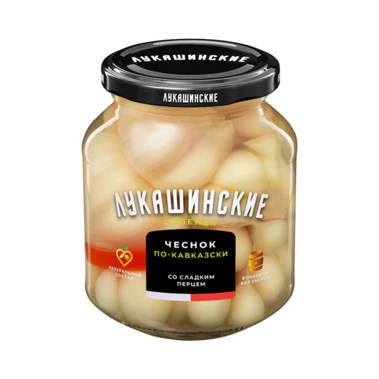 LUKASHINO (Chesnok) Barrell Garlic Caucasus Style 340g