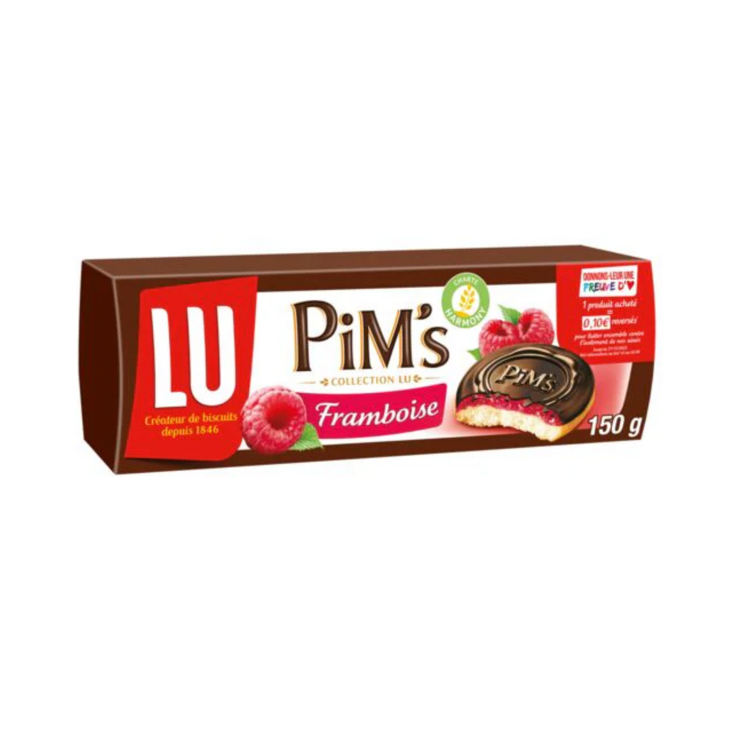 LU Pim's Soft Cake Raspberry Cookies 150g