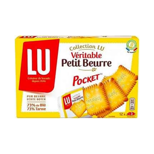 LU Veritable Petit Beurre Pocket Buttery Cookies 300g