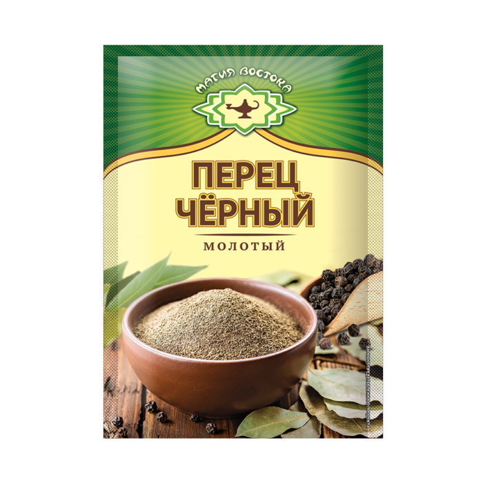 MAGIA VOSTOKA Ground Black Pepper, 10g