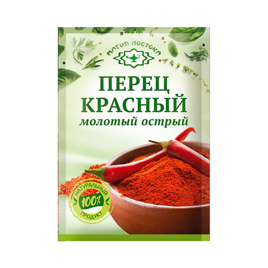 MAGIA VOSTOKA Spice Ground Hot-Red Pepper 10g