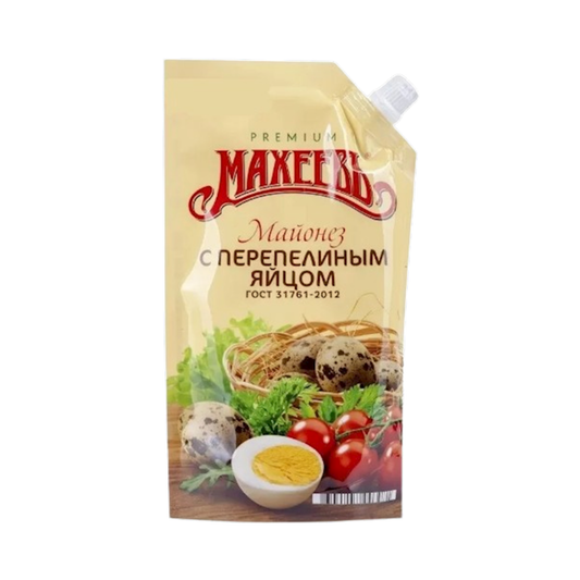 MAHEEV Mayonnaise with Quail Eggs, 380g