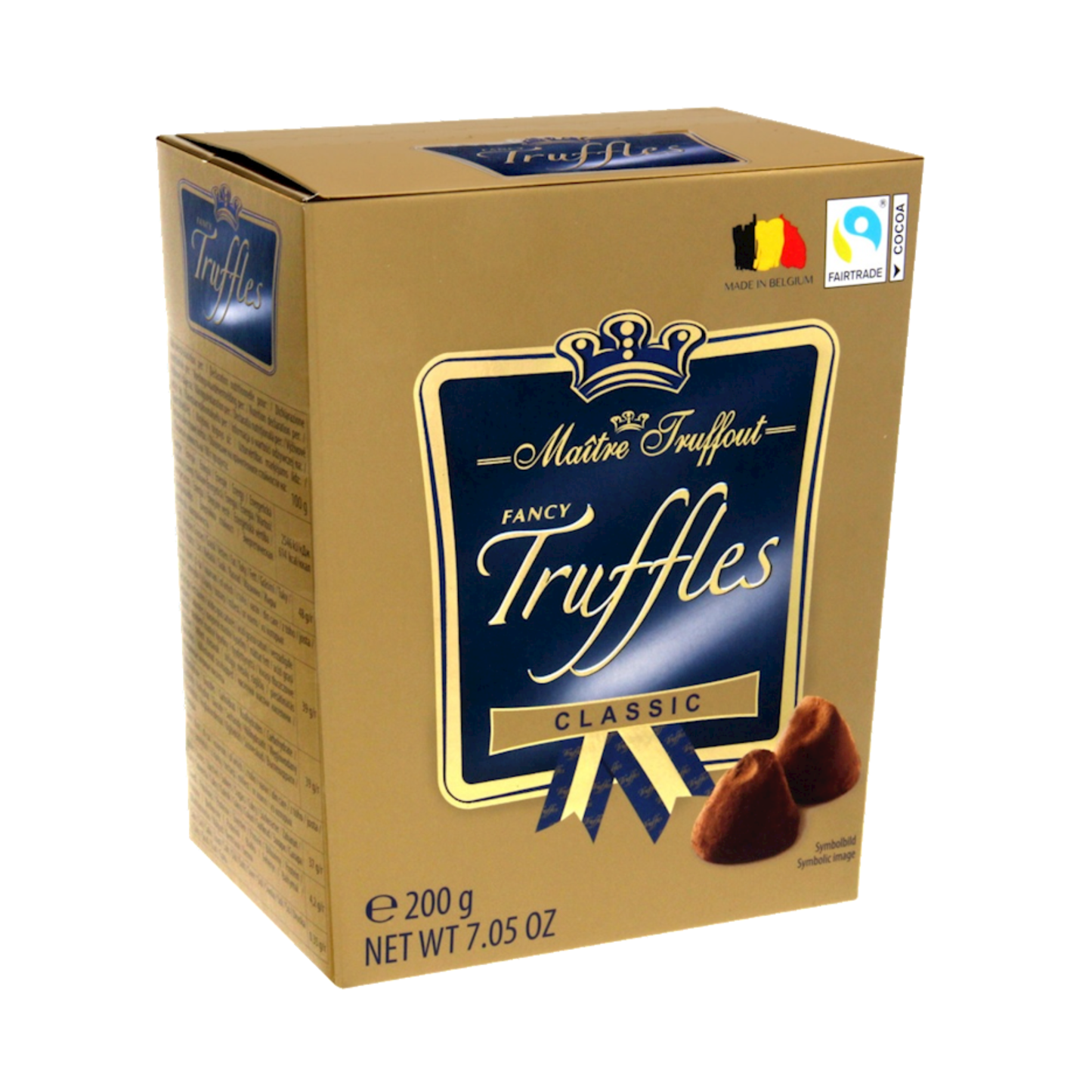 MAITRE TRUFFOUT Fancy Truffles Classic Candy Box, 200g