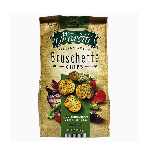 MARETTI Bruschetta Mediterranean Bread Chips 142g
