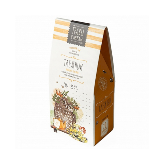 MEDOVIY DOM Taiga Herbal Tea, 20tb