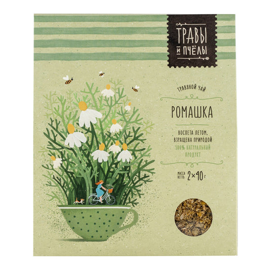 MEDOVIY DOM Chamomile Herbal Tea, 80g