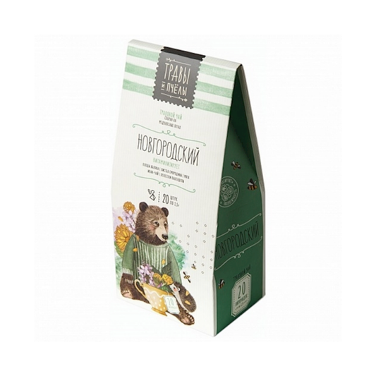MEDOVIY DOM Novgorod Herbal Tea Blend, 20tb