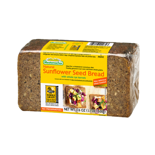 MESTEMACHER Natural Sunflower Seed Bread 500g