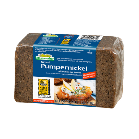 MESTEMACHER Pumpernickel Lifestyle Bread, 500g