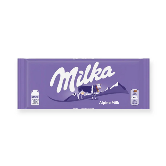 MILKA Alpine Milk Chocolate, 100g