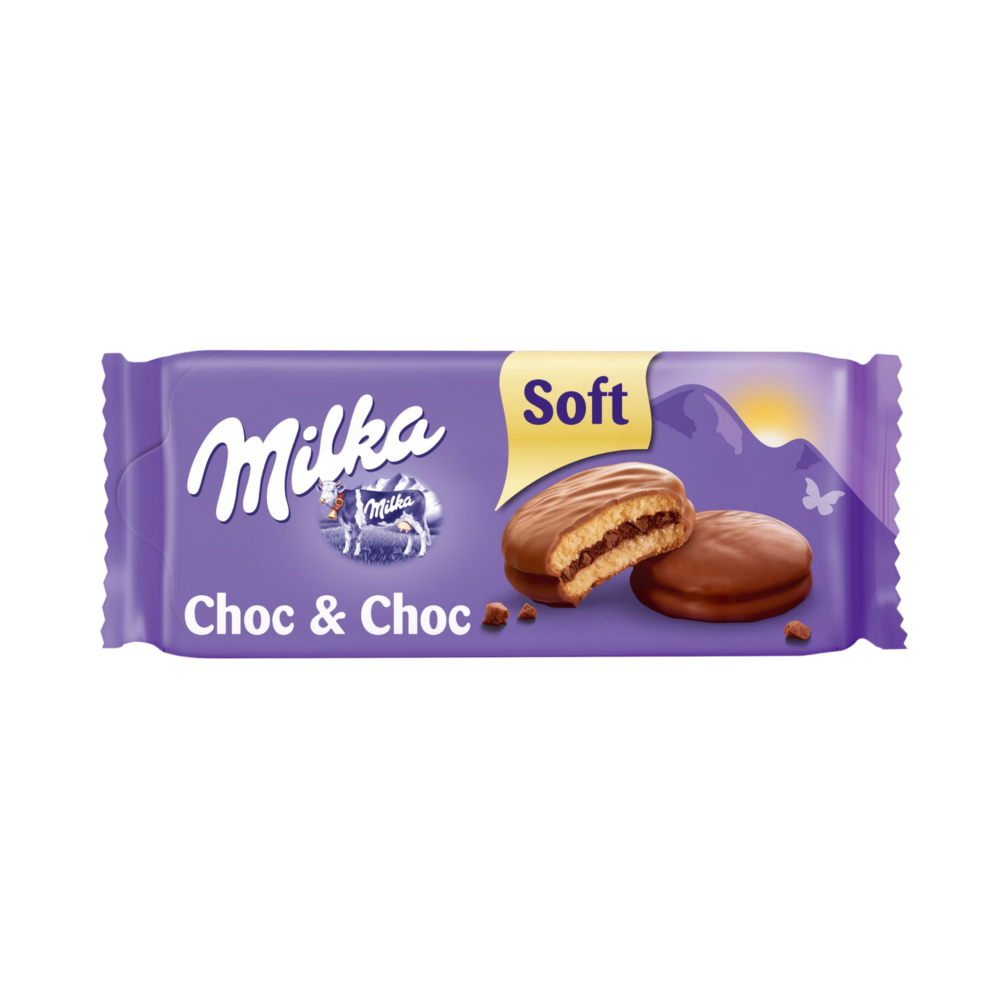 MILKA Cookies Choc And Choc, 150g