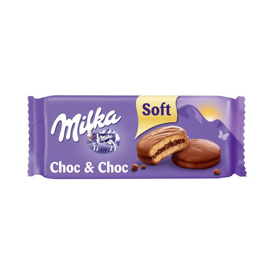 MILKA Cookies Choc And Choc, 150g