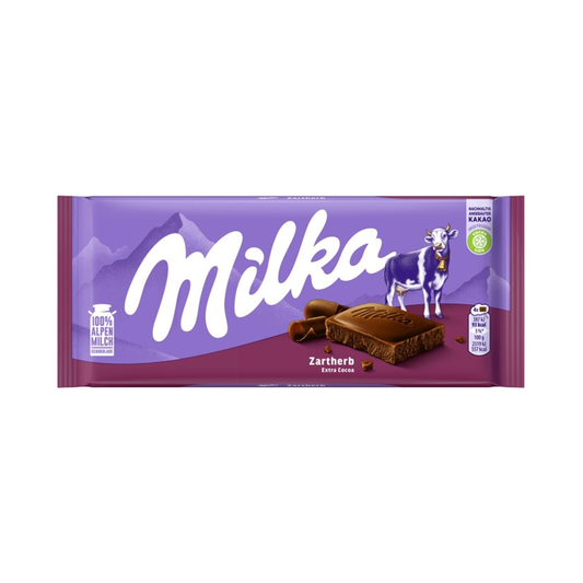 MILKA Dark Chocolate Bar, 90g