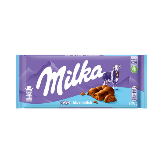MILKA Milk Chocolate Bar Aerated 90g