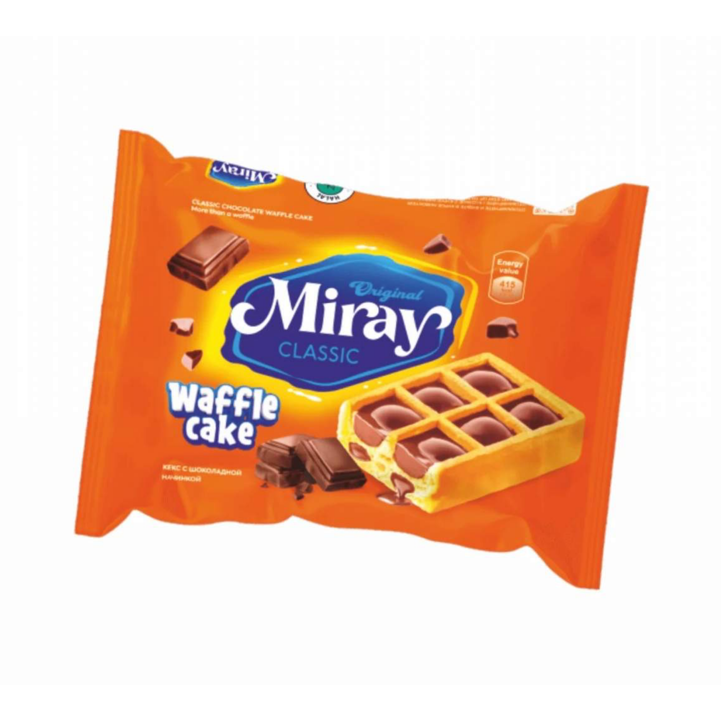 MIRAI Soft Wafers Cake with Chocolate, 45g