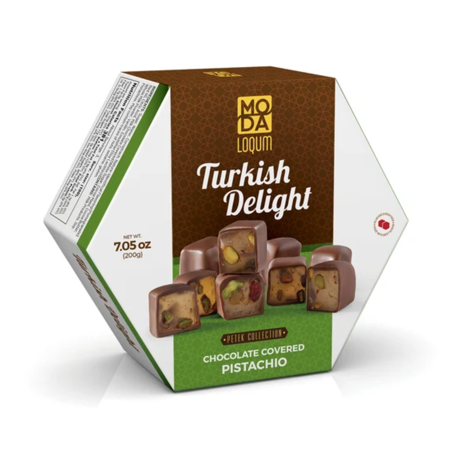 MODA Chocolate Covered with Pistachio, 200g