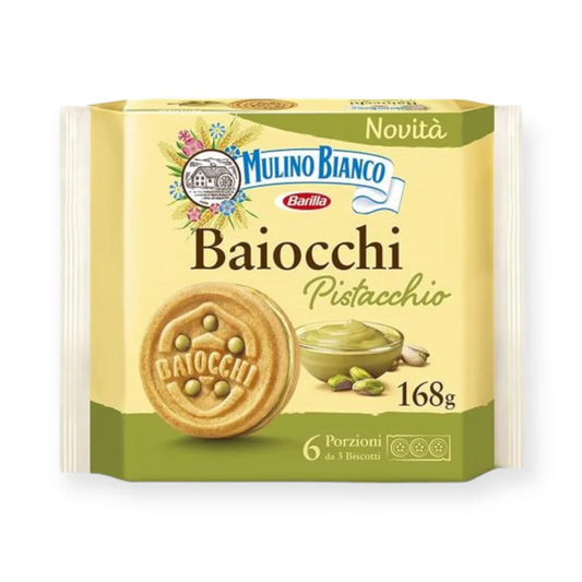MULINO BIANCO Baiocchi Pistacchio Biscuits, 168g