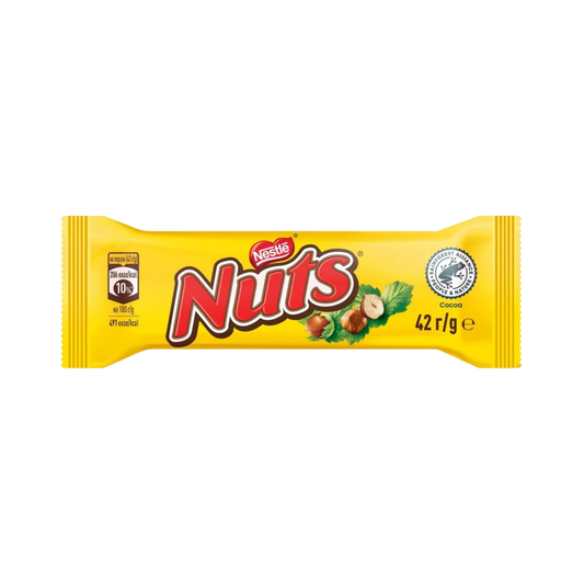 NESTLE Chocolate Bar Nuts, 42g
