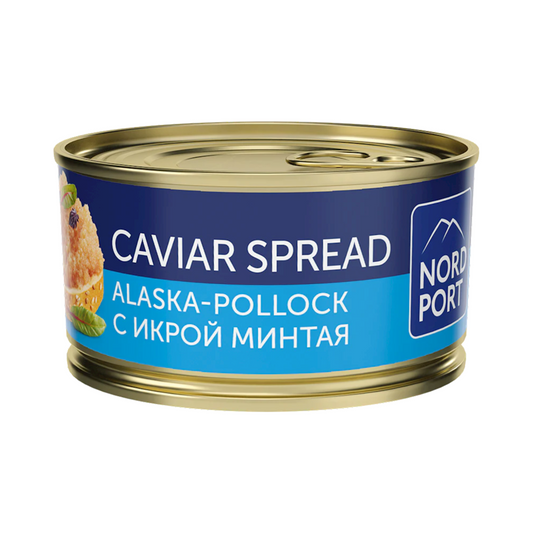 NORD PORT Alaska Pollack Caviar Spread, 130g