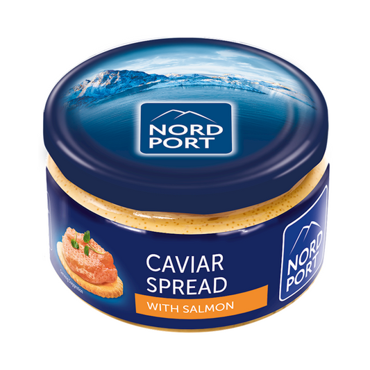 NORD PORT Caviar Spread with Salmon 180g