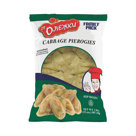 OT OLESHKI Cabbage Vareniki, Frozen, 907g