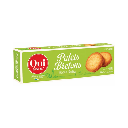 OUI Palets Breton Butter Cookies 125g