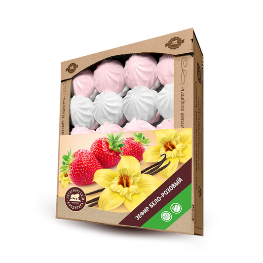 PETERBURZHSKIY KONDITER Zephyr Pink and White, 1000g
