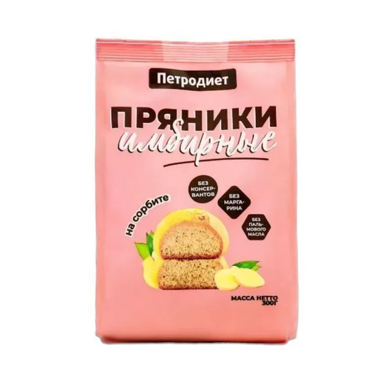 PETRODIET Sugar Free Classic Gingerbread 300g
